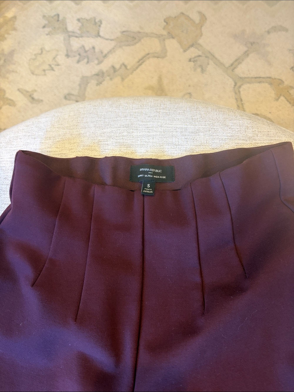 Banana Republic Men's Burgundy Dress Pants